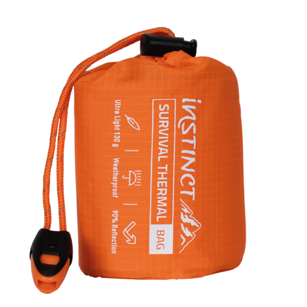 INSTINCT Thermal bag - nepremokavý, tepelno izolačný spací vak s píšťalkou